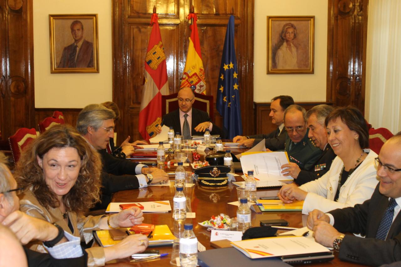 Ramiro Ruiz Medrano preside en Salamanca la Comisión Territorial de Asistencia al Delegado del Gobierno