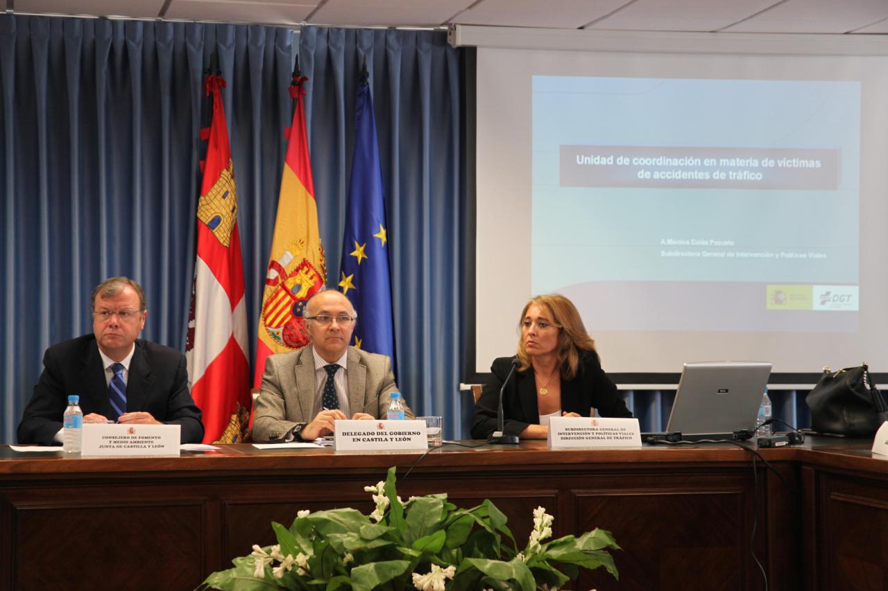 El Gobierno de España y la Junta de Castilla y León informan sobre el futuro convenio para la atención conjunta y coordinada a las víctimas de accidentes de tráfico en la región