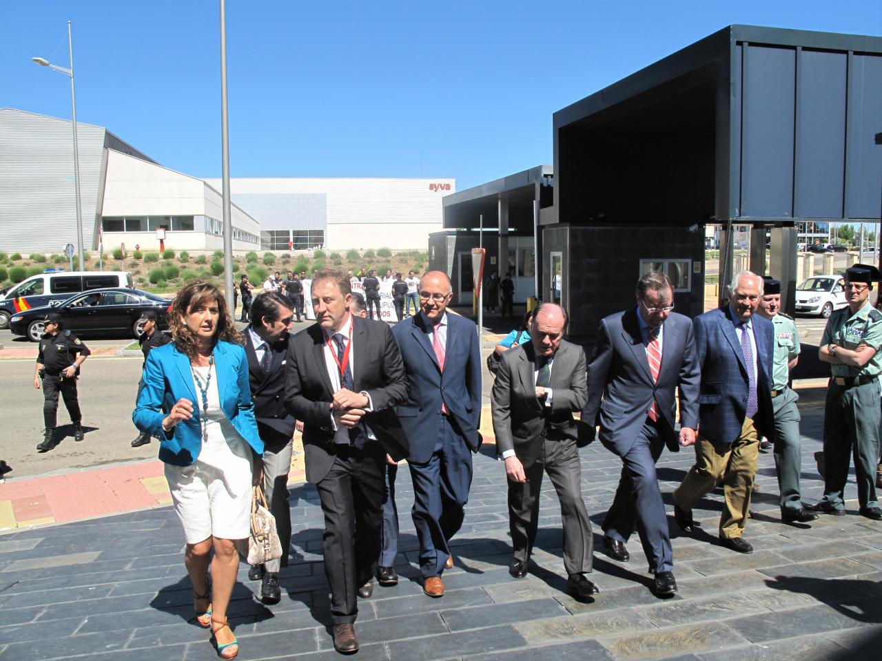El delegado del Gobierno en Castilla y León asiste a la inauguración de las nuevas instalaciones de Proconsi, en el Parque Tecnológico de León