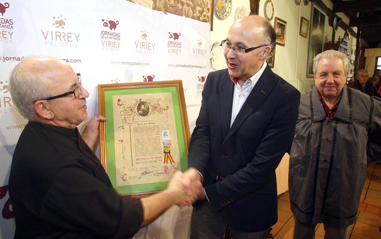 El delegado del Gobierno en Castilla y León recibe mañana, en El Burgo de Osma (Soria), el título de Matancero de Honor, del Restaurante Virrey Palafox, “referente del turismo rural” 