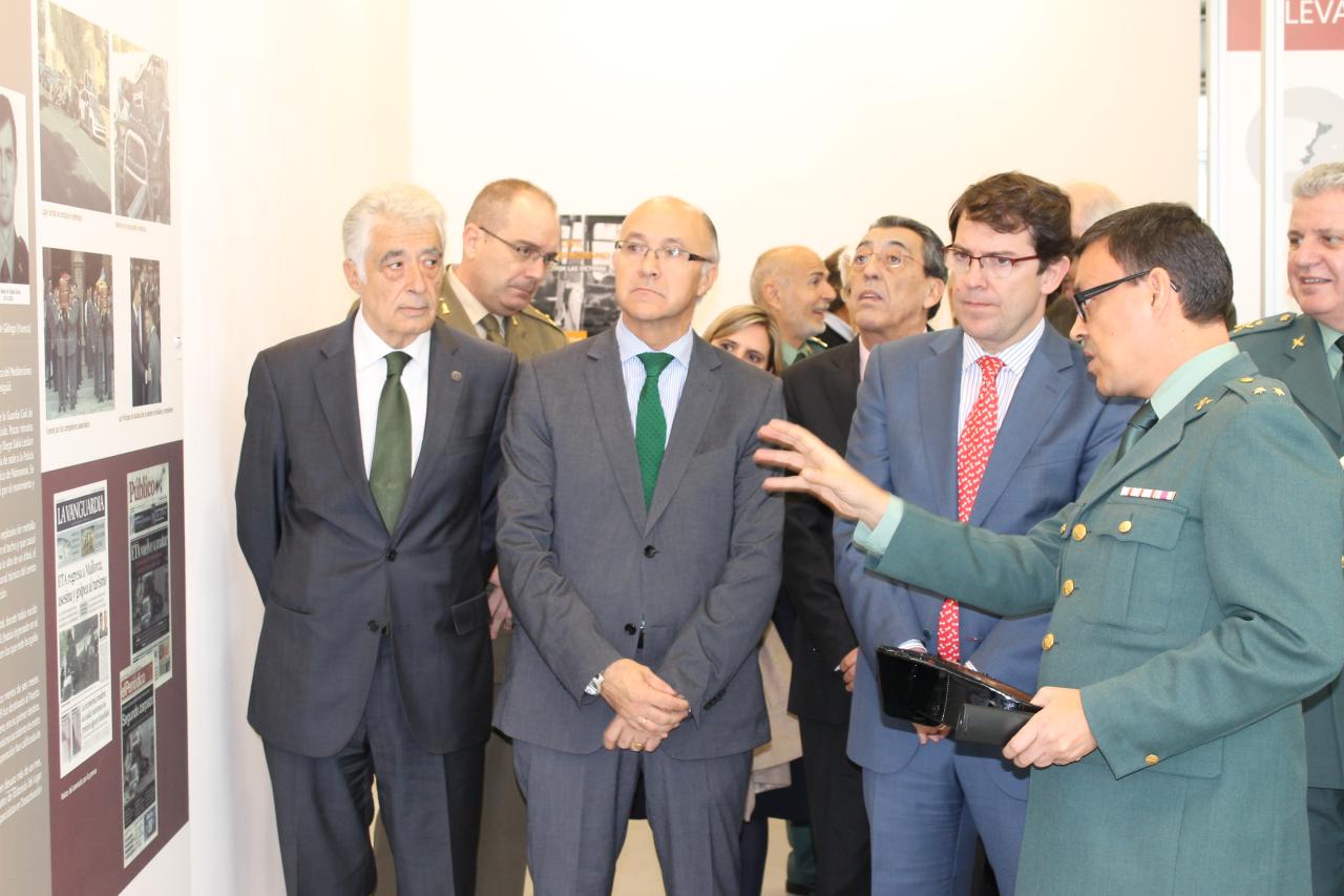 El delegado del Gobierno en Castilla y León interviene en la inauguración, en Salamanca, de la exposición ‘La Guardia Civil frente al terrorismo, por la libertad y por las víctimas’ 