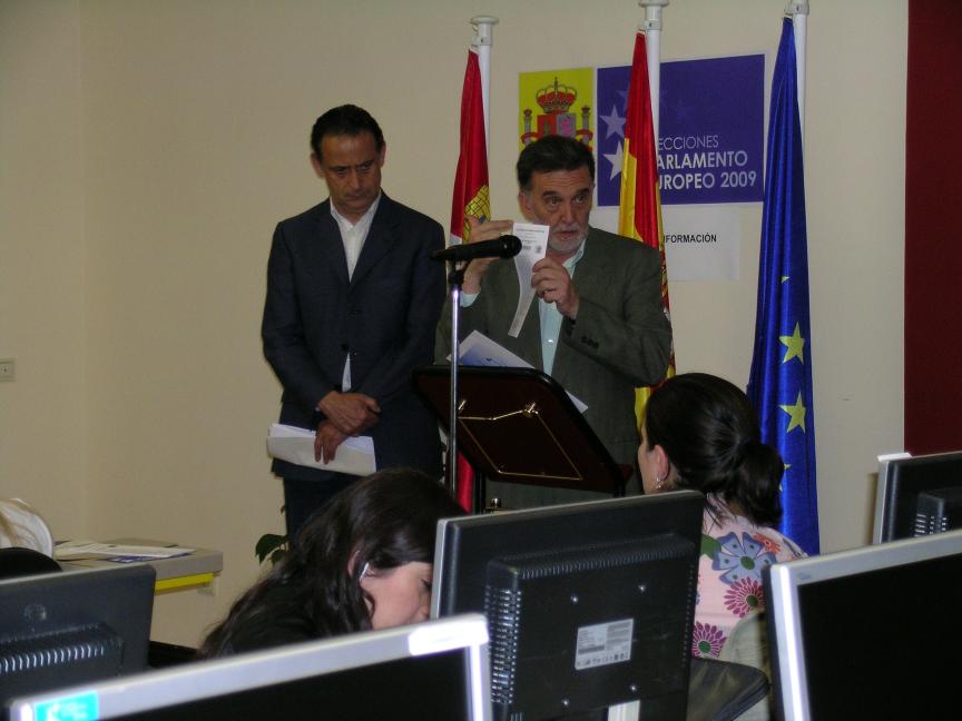 El delegado del Gobierno presentó el operativo y la estructura electoral de Castilla y León para las Elecciones Europeas