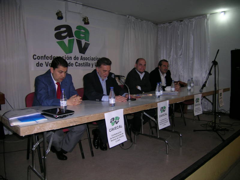 Miguel Alejo participó en la XIX Asamblea de la Confederación de Asociaciones de Vecinos 