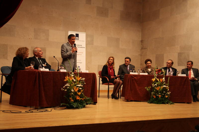 Alejo participa en la jornada Literatura y Periodismo presidida por los Duques de Soria en Tordesillas 
