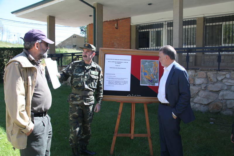 600 hectáreas de los terrenos militares de El Ferral han sido repobladas y tratadas contra incendios a cargo del Plan E 