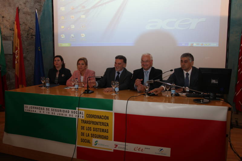 El delegado del Gobierno preside la inauguración de las III Jornadas de Seguridad Social en Zamora