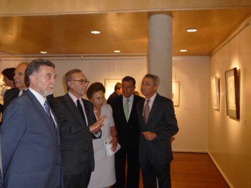 El delegado del Gobierno acompaña a los Duques de Soria en los actos de inauguración de su Fundación
