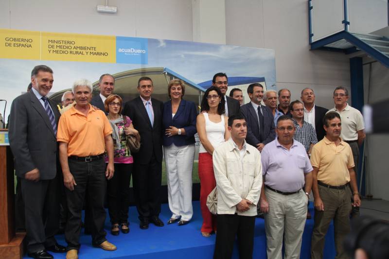 Alejo asiste a la inauguración del nuevo abastecimiento de agua potable a municipios del Valle del Tera, en la provincia de Zamora