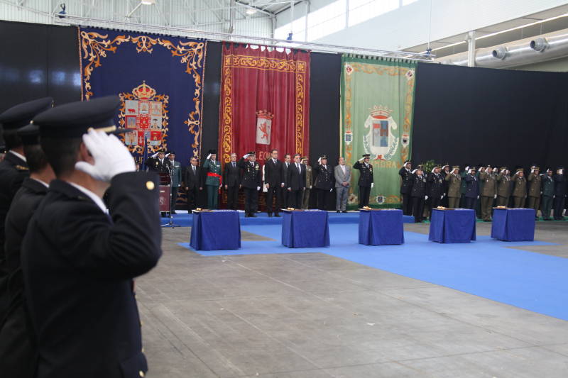 El delegado del Gobierno ha presidido los actos conmemorativos de la Fiesta de la Policía de Valladolid