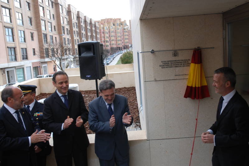  El secretario de Estado de Seguridad inaugura la nueva Comisaría de la Policía Nacional en el barrio de Parquesol de Valladolid 