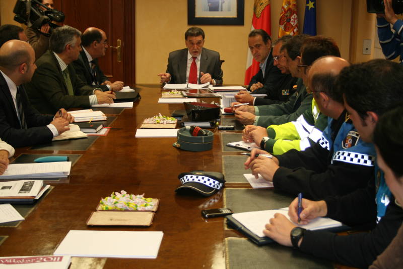 El delegado del Gobierno en Castilla y León presenta el Plan de Seguridad Integral diseñado con motivo de la exposición “Las Edades del Hombre”