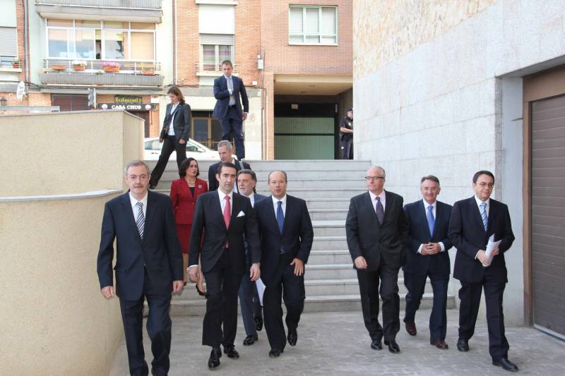 El secretario de Estado de Justicia supervisa el estreno de la Nueva 
Oficina Judicial de León 
