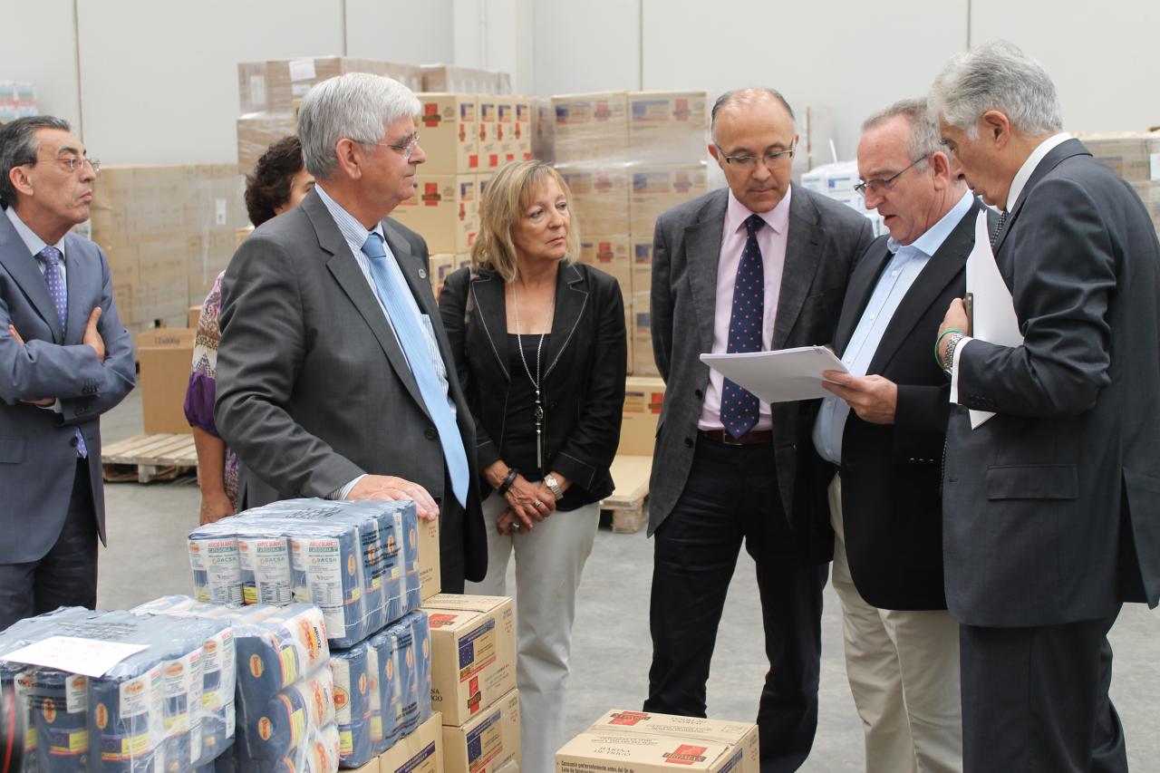 El Gobierno asigna a Castilla y León más de 1,27 toneladas de alimentos, valorados en 1,3 millones, en la primera fase del plan 2013 de ayuda a las personas más necesitadas 