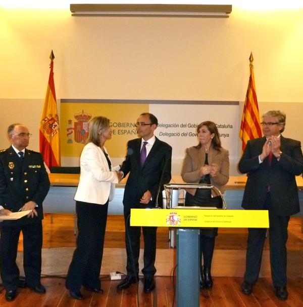 Emilio Ablanedo  pren possessió como Subdelegat del Govern a Barcelona