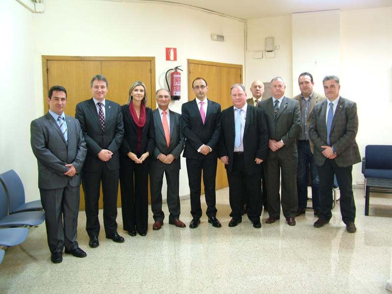 Visita de cortesía a la Comisaría del Cuerpo Nacional de Policía de Mataró