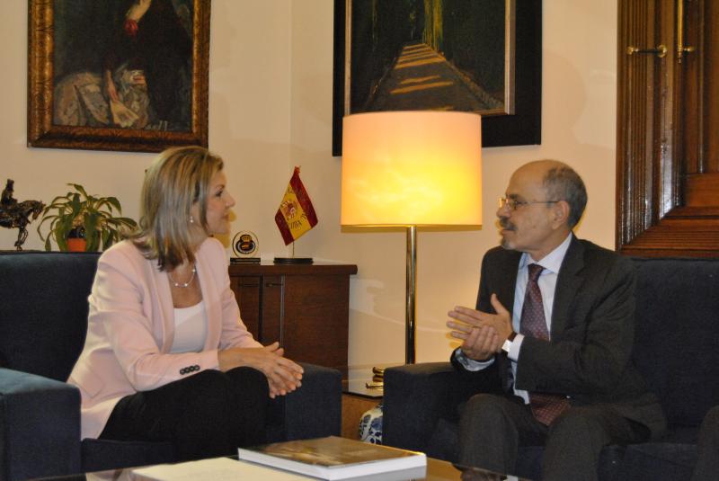 L'Ambaixador del Marroc, Ahmedu Uld Suilem, visita la Delegació