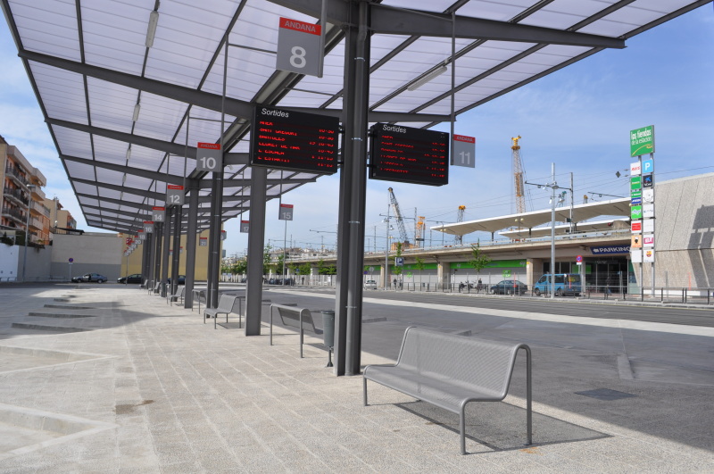 Mañana se pone en marcha la estación de autobuses provisional de Girona