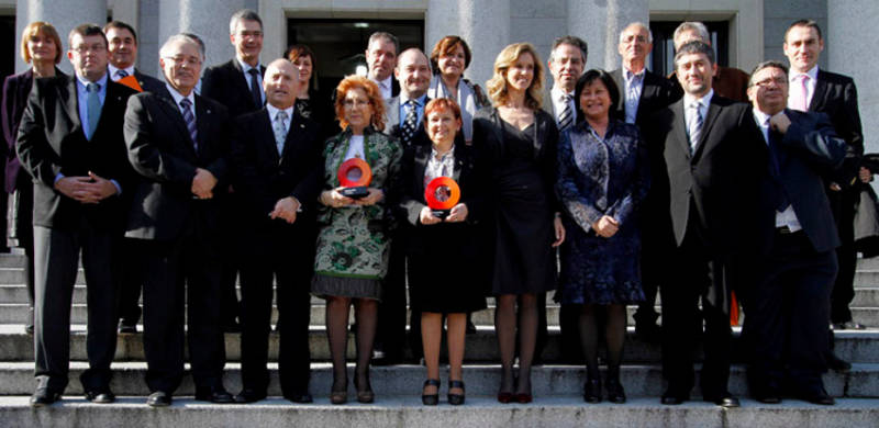 SS.AA.RR. los Príncipes de Asturias presiden la ceremonia de entrega de los distintivos “Ciudades de la Ciencia y la Innovación”