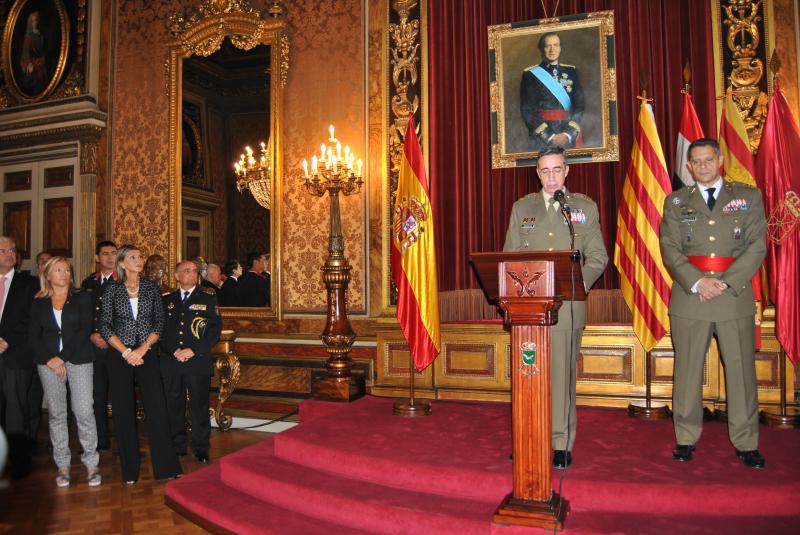 El teniente general Ricardo Álvarez toma posesión de su cargo como nuevo Inspector General del Ejército