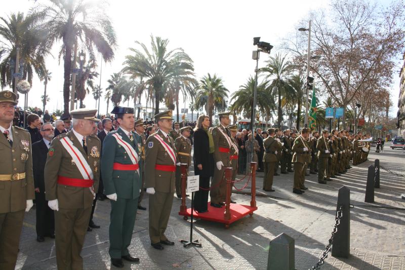 Celebración de la Pascua Militar en el Palacio de Capitanía de Barcelona