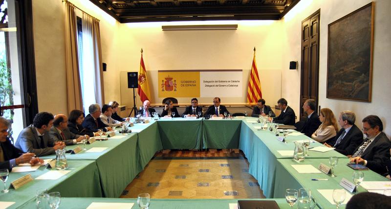 Reunión de coordinación del Subdelegado del Gobierno en Barcelona con el conjunto de la Administración General del Estado