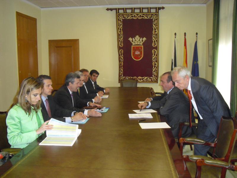 Reunión en Delegación del Gobierno