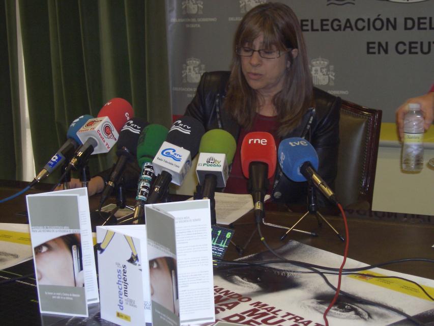 La Jefa de la Unidad contra la Violencia sobre la Mujer, Candelaria Gutiérrez