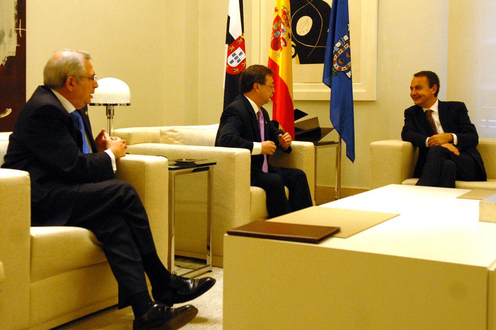 El Presidente del Gobierno recibió a los Presidentes de Ceutay Melilla