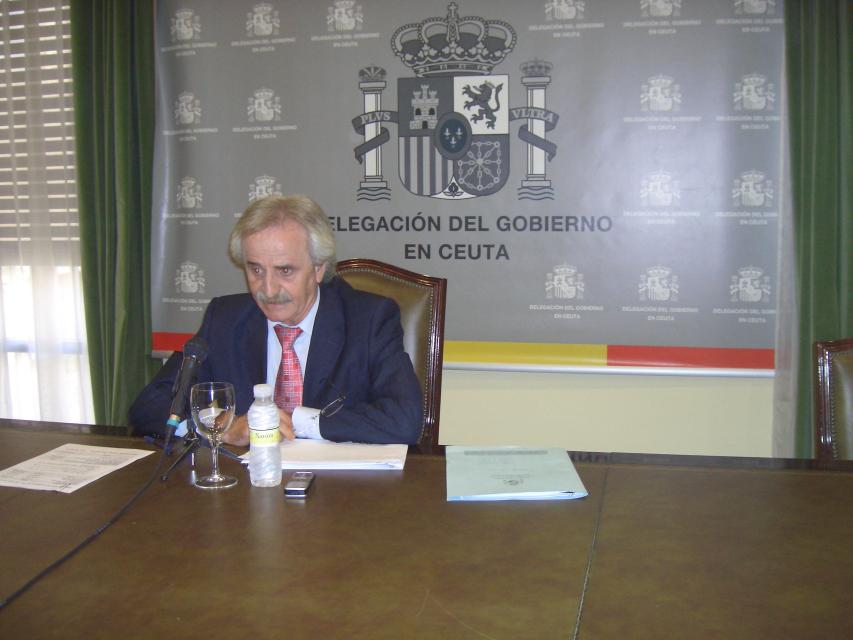 El Delegado del Gobierno presenta las inversiones para Ceuta en 2010