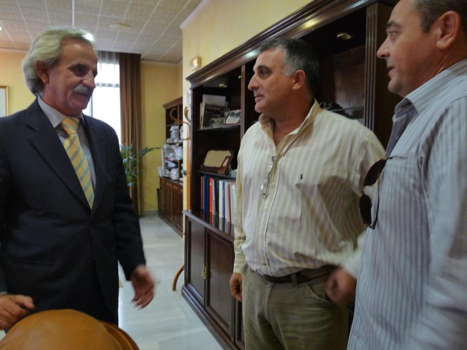 El Delegado se reúne con los dirigentes de la AUGC de Ceuta