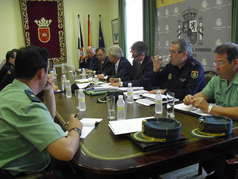 Delegación y Ciudad evalúan el trabajo policial en la barriada del Príncipe 