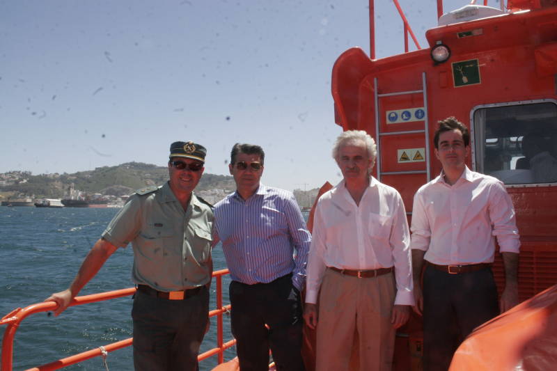 Presentación de la embarcación de Salvamento Marítimo “Salvamar Gadir” en Ceuta
