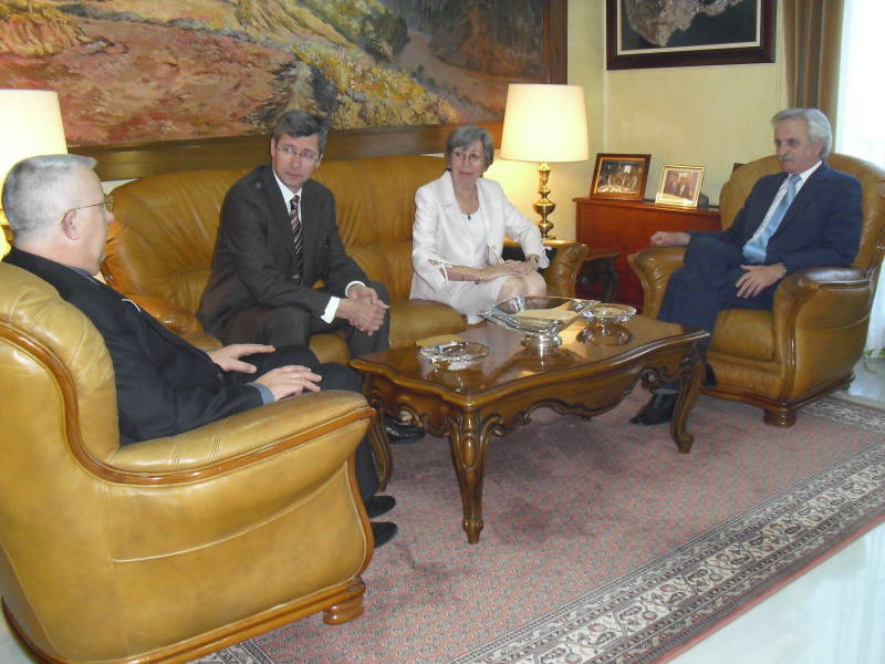 El Delegado del Gobierno recibe a la Cónsul General de Francia en Sevilla