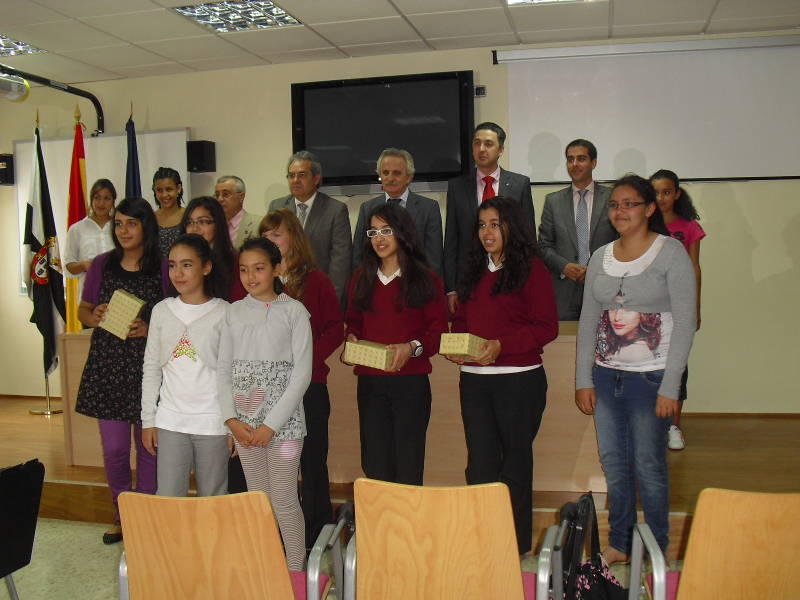 El Delegado del Gobierno preside la entrega de los premios del XXVIII certamen escolar de la ONCE
