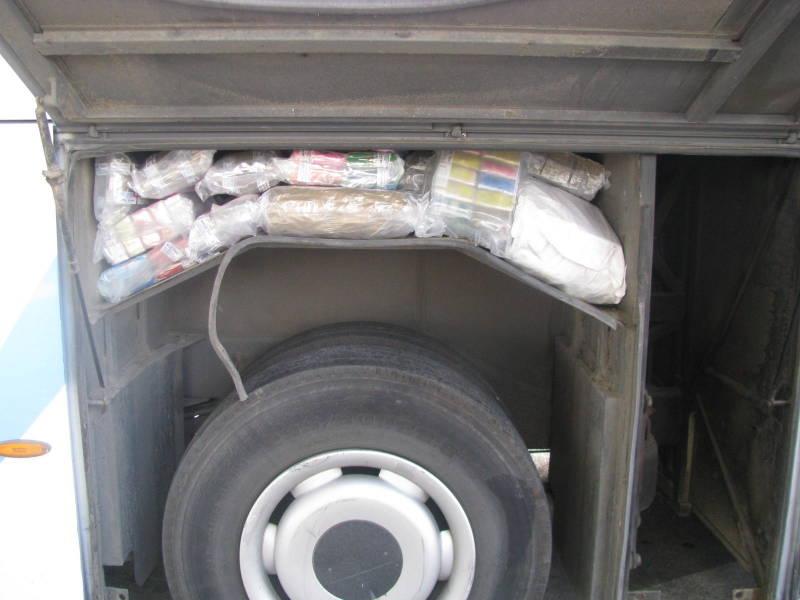Intervenidos más de 480 kilogramos de resina de hachís en varias actuaciones realizadas por la Guardia Civil de Ceuta.