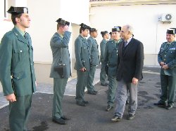 El delegado inaugura la remodelación del cuartel de la Guardia Civil en Sax  