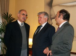Peralta se reúne con el presidente de CIERVAL