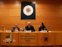 Peralta habla sobre la modernización de España en la UNED