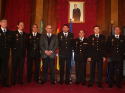 Toma de posesión y presentación de nuevos mandos policiales en la provincia de Valencia
