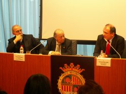 Peralta asiste a la conferencia del director general de Turespaña