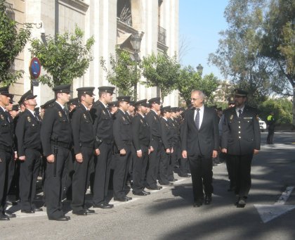 Presentación de los nuevos efectivos de la Policía Nacional que se incorporan a la provincia de Valencia
