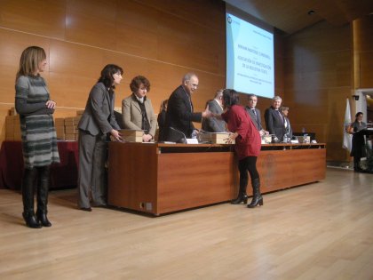 El delegado asiste a la entrega de Premios a los proyectos Fin de Carrera de Bancaja y la UPV