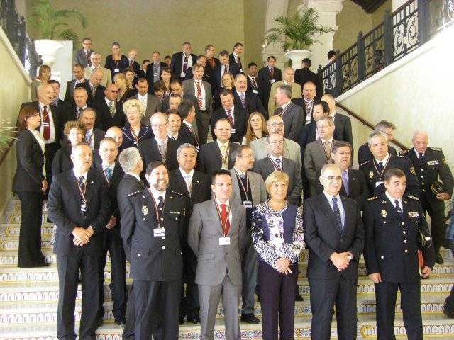 El delegado del Gobierno inaugura la Primera Conferencia de Jefes de OCNs en Benidorm