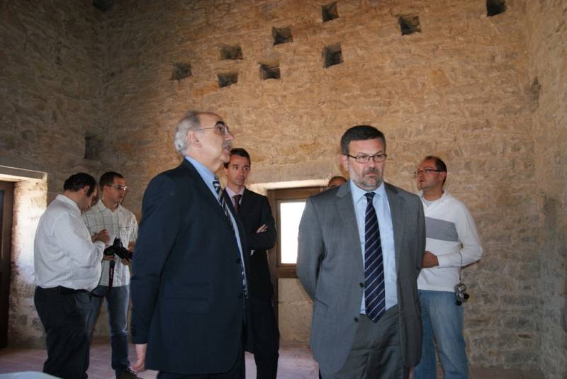 El delegado del Gobierno visita Vilafranca del Cid