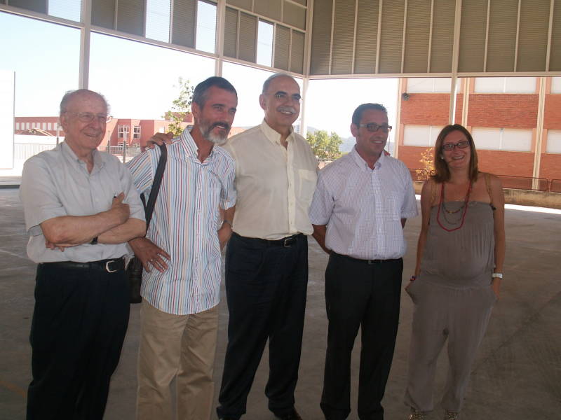 El delegado del Gobierno visita obras del Plan E en Villar del Arzobispo