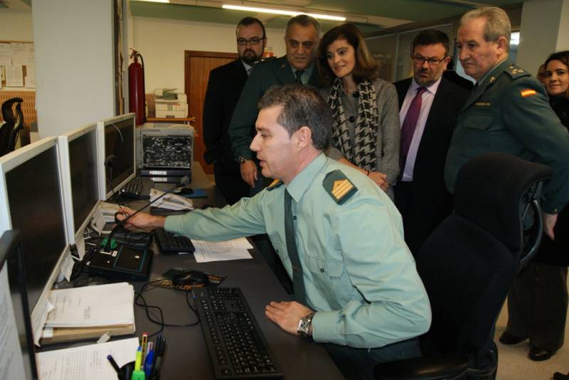 La Delegada del Gobierno ha visitado hoy Castellón para reunirse con los jefes de área de la Administración General del Estado y con los mandos de la Guardia Civil y del Cuerpo Nacional de Policía