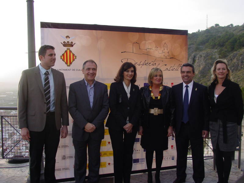 Ana Botella inaugura el Castillo de Cullera con una inversión del Gobierno de España de más de un millón de euros