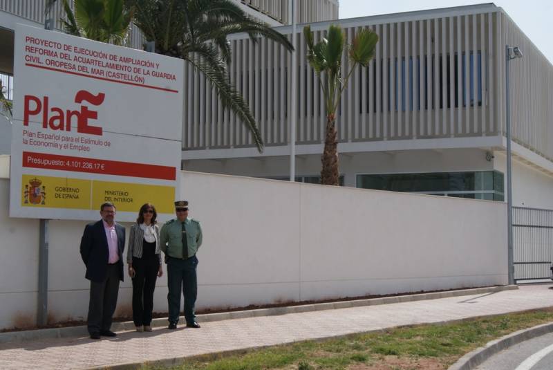 La Delegada visita el cuartel de la Guardia Civil en Oropesa