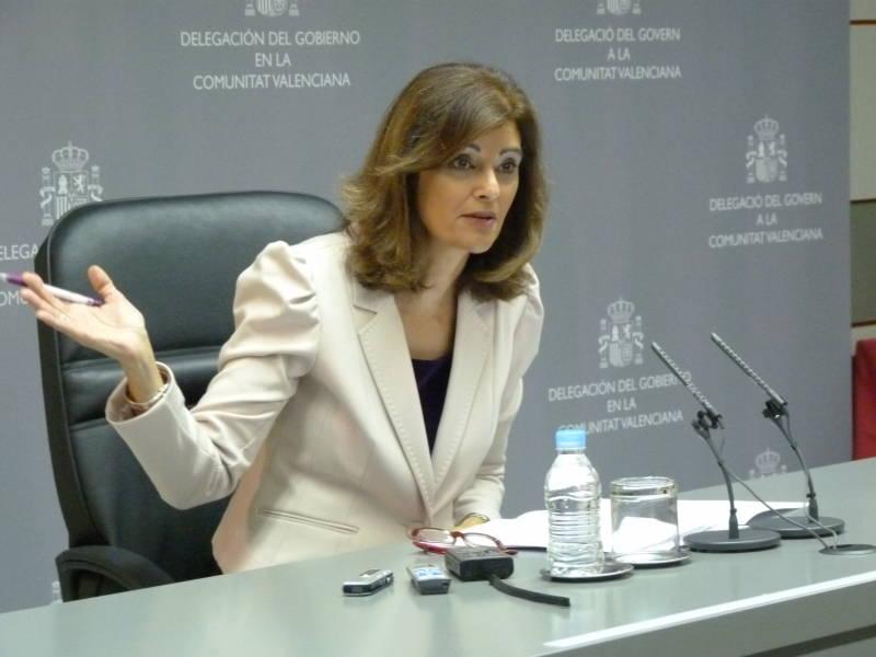 Declaraciones de la Delegada del Gobierno sobre el desalojo de la Plaza del Ayuntamiento de Valencia