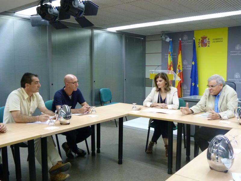 La Delegada recibe a la Asociación Valenciana de Directores/as de Infantil y Primaria